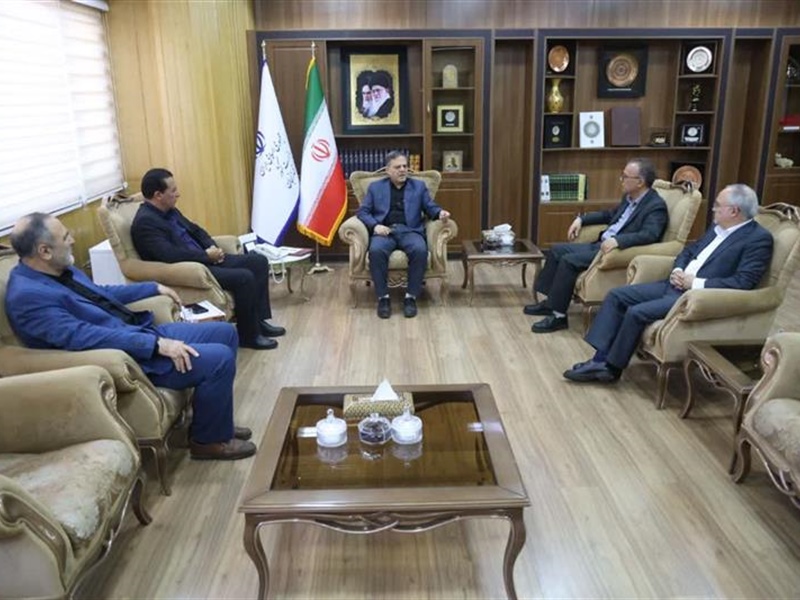 دیدار سید جمال موسوی و منصور علیمردانی، نمایندگان مردم در مجلس شورای اسلامی با سید محسن صادقی استاندار زنجان