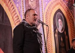 سخنرانی علی صادقی، معاون سیاسی، امنیتی و اجتماعی استانداری زنجان، در تجمع «همنوایی تهران با حسینیه اعظم زنجان»
