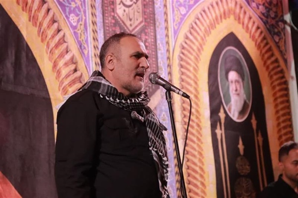 سخنرانی علی صادقی، معاون سیاسی، امنیتی و اجتماعی استانداری زنجان، در تجمع «همنوایی تهران با حسینیه اعظم زنجان»