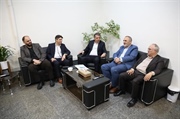 نشست معاون سیاسی ، امنیتی و اجتماعی و مشاور و مدیرکل حوزه استاندار زنجان با مدیران ارشد سازمان تأمین اجتماعی