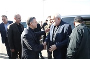 وزیر نیرو وارد زنجان شد/ استقبال استاندار از وزیر