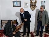 دیدار و گفتگوی فرماندار زنجان با خانواده معزز شهدای روستاهای گل...