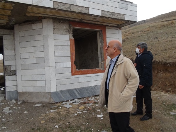 بازدید پرویز خالقی فرماندار شهرستان زنجان از محل آبگرم وننق