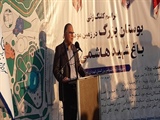 حضور فرماندار زنجان در مراسم آغاز عملیات اجرایی طرح احداث بوستان...