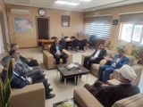 دیدار نوروزی حجت‌الاسلام جعفری و دکتر نبی‌اله محمدی با علی کاظمی...