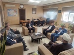 دیدار نوروزی حجت‌الاسلام جعفری و دکتر نبی‌اله محمدی با علی کاظمی فرماندار شهرستان زنجان