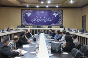 نشست ستاد تنظیم بازار شهرستان، به ریاست کاظمی فرماندار زنجان با...