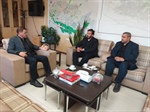 رئیس کانون مادحین و شعرای آئینی شهرستان با فرماندار زنجان دیدار و گفتگو کرد