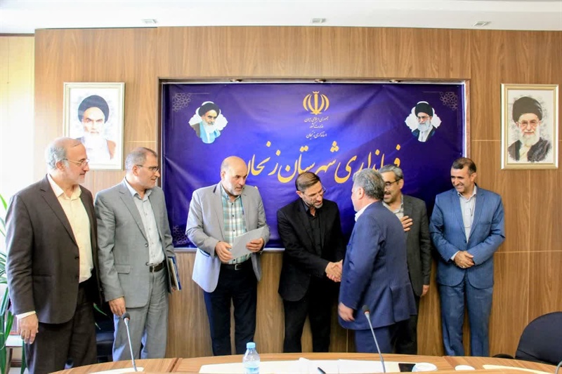 بخشدار جدید بخش مرکزی زنجان معارفه شد