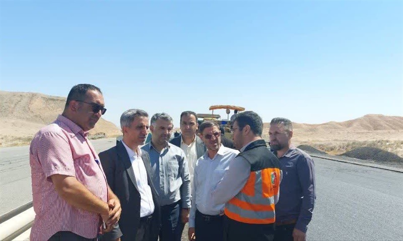 فرماندار زنجان: روکش آسفالت بزرگراه زنجان-تبریز، گامی برای ایمنی بیشتر مسافران