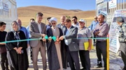 افتتاح واحد مرغداری در روستای زنگل‌آباد به مناسبت هفته‌ی دولت