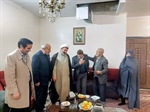 دیدار فرماندار زنجان با خانواده‌ی شهید «علی حیدری» به‌مناسبت هفته‌ی بسیج و میلاد حضرت زهرا (س)