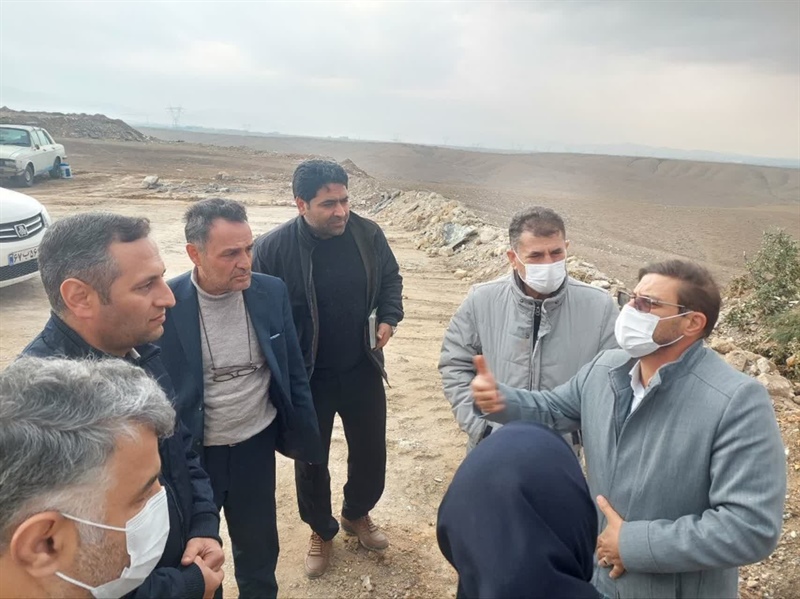 بازدید فرماندار زنجان از پروژه‌های شهرداری در منطقه‌ی مهتر؛ تأکید بر اهتمام کارشناسان به انجام کار علمی و تکمیلی