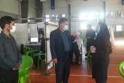 بازدید بیگدلی فرماندار خدابنده از پایگاه تجمیع واکسیناسیون کرونا...