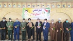 برگزاری مراسم غبارروبی، عطر افشانی و گلباران مزار شهدای شهر قیدار