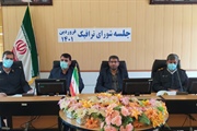 برگزاری جلسه شورای ترافیک شهرستان خدابنده