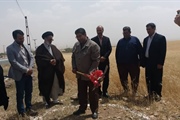 کلنگ زنی  اولین مرکز اجتماع درمان مدار  اعتیاد( T.C) در استان