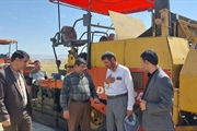 بازدید فرماندار خدابنده از پروژه روستاهای قلیچ قیه - پیغمبرلو -...