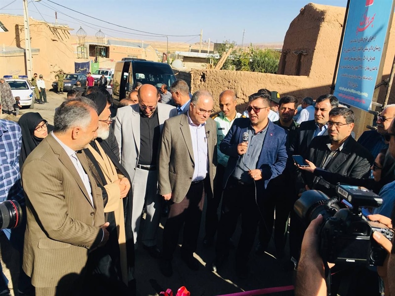 افتتاح طرح هادی و آسفالت ریزی ۵۰ روستای شهرستان خدابنده
