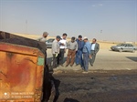 بازدید از آسفالت ریزی معبر اصلی روستای بزین