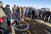 کلنگ زنی مجتمع خدمات رفاهی بابالو