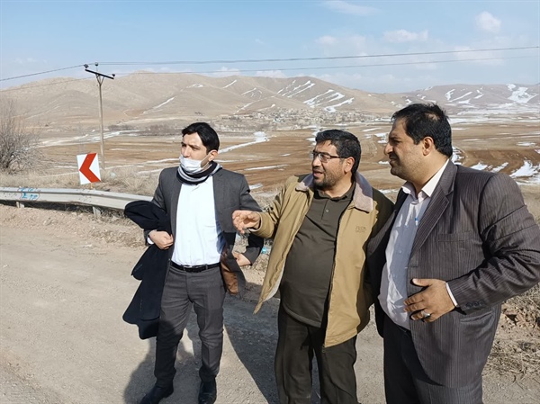 پیگیری و بازدید از مراحل تعریض گردنه دهجلال