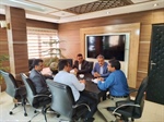 دیدار مهندس تاراسی با مهندس خوجه ای مدیر کل بنیاد مسکن