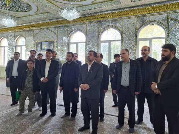 بازدید عزت اله ضرغامی وزیر میراث فرهنگی ، گردشگری و صنایع دستی از مراکز فرهنگی و گردشگری شهرستان خدابنده