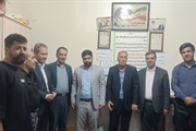 بازدیدمهندس اعلایی به همراه دکتر اسدی دادستان عمومی و انقلاب  شهرستان