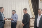 دیدار فرماندار شهرستان خدابنده با آزاده سرافراز بازنشسته حاج حبیب...
