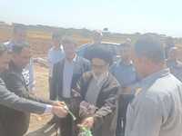 افتتاح کانال بتنی انتقال آب روستای حصار با...