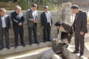 افتتاح کانال بتنی انتقال آب شهر کرسف با اعتباری بالغ بر ۱۴ میلیارد...