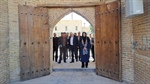 ازدید دکترمریم جلالی #معاون صنایع‌دستی وهنرهای سنتی کشوراز بقعه قیدار نبی(ع)