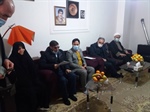 دیدار دکتر افشارچی استاندار زنجان با خانواده شهید بهروز نوری ستوده از شهدای گرانقدر دفاع مقدس شهر ابهر