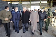 بازدید دکتر افشارچی استاندار زنجان از شرکت نوردکاران افق ابهر