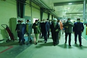 بازدید میدانی دکتر افشارچی استاندار زنجان از شرکت پویا ریس ابهر