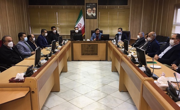 برگزاری جلسه همکاران فرمانداری و بخشداری مرکزی ابهر به ریاست مهندس ذوالقدر فرماندار شهرستان ابهر