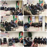 حضور فرماندار و مسئولین شهرستان ابهر در دفتر امام جمعه ابهر به مناسبت گرامی داشت ایام الله دهه مبارکه فجر