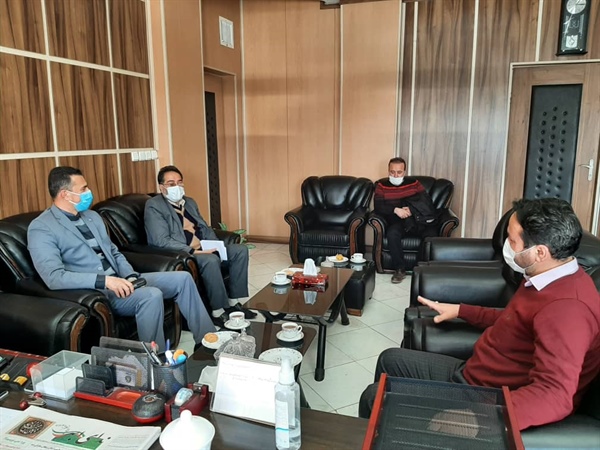دیدار مدیرعامل آبفای استان زنجان با مهندس ذوالقدر فرماندار شهرستان ابهر