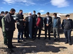 بررسی میدانی پیست موتور کراس شهید والامقام رحمت اله جعفری صائین قلعه با حضور ذوالقدر فرماندار شهرستان ابهر