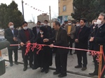 آیین بهره برداری از پروژه سنگ فرش و مبلمان کوچه عراقی با حضور فرماندار و رئیس و اعضای شورای شهر ابهر