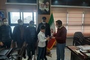 تجلیل از محمد مهدی طارمی روستای ازناب به منظور کسب مقام قهرمانی در...