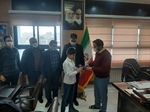 تجلیل از محمد مهدی طارمی روستای ازناب به منظور کسب مقام قهرمانی در رشته ورزشی هنرهای رزمی کونگ‌فو در مسابقات استان زنجان