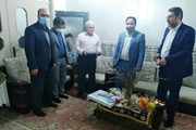 دیدار و تقدیر ذوالقدر فرماندار شهرستان ابهر از احمد میرزا آقاخانی...