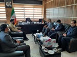 آیین معارفه رئیس شرکت پرسی ایران گاز شهرستان ابهر با حضور ذوالقدر فرماندار و حدادی مدیرعامل شرکت پرسی ایران گاز کشور