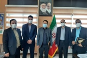 آیین تکریم و معارفه رئیس اداره راهداری و حمل و نقل جاده ای شهرستان...