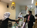حضور ذوالقدر فرماندار شهرستان ابهر لحظاتی پس از تحویل سال نو در بیمارستان امید ، جهت عرض تبریک خدمت پرسنل بیمارستان و بیماران عزیز
