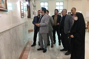 حضور فرماندار شهرستان ابهر در نمایشگاه عکس و کتاب