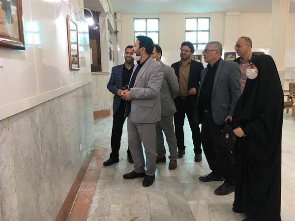 حضور فرماندار شهرستان ابهر در نمایشگاه عکس و کتاب