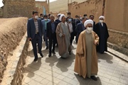 بازدید حجت الاسلام روحانی نژاد نماینده ولی فقیه و رئیس شورای مرکزی...